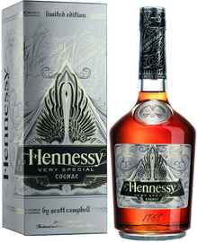 Коньяк французский «Hennessy VS Limited Edition by Scott Campbell» в подарочной упаковке