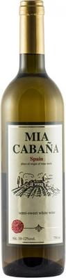 Вино столовое белое полусладкое «Mia Cabana White»