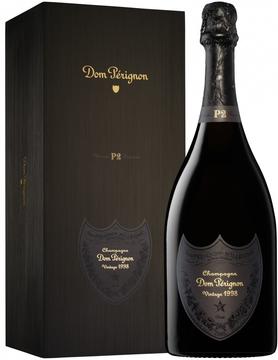 Шампанское белое брют «Dom Perignon P2» 1998 г. в подарочной упаковке