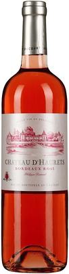Вино розовое сухое «Chateau d'Haurets Bordeaux» 2013 г.