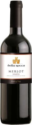 Вино красное сухое «Merlot Veneto Della Rocca» 2014 г.