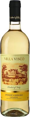 Вино белое сухое «Pinot Grigio Veneto Villa Visco» 2014 г.