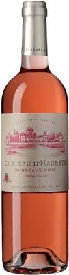 Вино розовое сухое «Chateau d'Haurets Bordeaux» 2014 г.