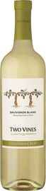 Вино белое полусухое «Two Vines Sauvignon Blanc» 2013 г.