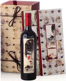 Вино красное сухое «Turriga E ... Venti Isola dei Nuraghi» 2008 г. в подарочной деревянной упаковке