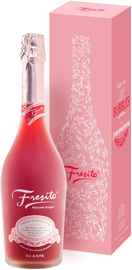 Вино игристое розовое сладкое «Fresita» в подарочной упаковке