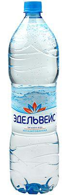 Вода минеральная газированная «Эдельвейс, 1.5 л»