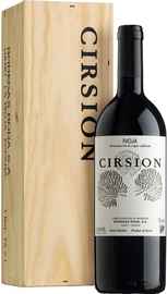 Вино красное сухое «Cirsion Rioja» 2010 г. в подарочной деревянной упаковке