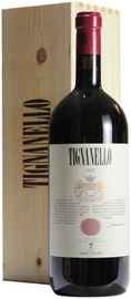 Вино красное сухое «Tignanello Toscana» 2012 г. в подарочной деревянной упаковке