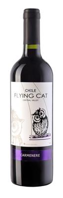 Вино красное сухое «Flying Cat Carmenere» 2016 г.
