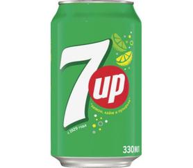 Газированный напиток «7-UP» в жестяной банке