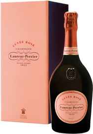 Шампанское розовое брют «Laurent-Perrier Cuvee Rose Brut» в подарочной упаковке