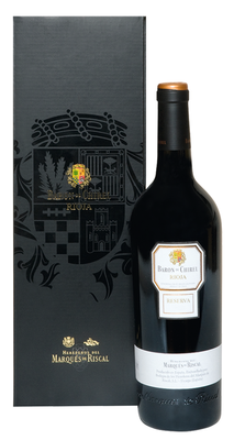 Вино красное сухое «Baron de Chirel Reserva» 2011 г. в подарочной упаковке
