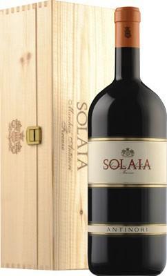 Вино красное сухое «Solaia Toscana» 2012 г. в подарочной деревянной упаковке