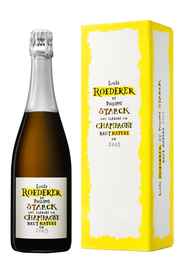 Шампанское белое экстра брют «Louis Roederer Brut Nature Deluxe» 2009 г. в подарочной упаковке
