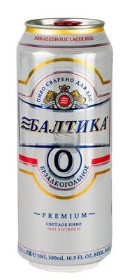 Пиво «Балтика №0» в жестяной банке