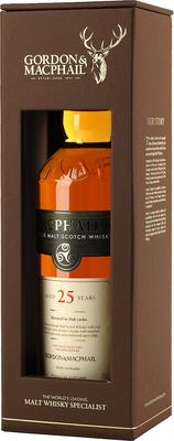 Виски шотландский «MacPhail’s 25 years» в подарочной упаковке