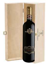 Вино красное сухое «Conti Serristori Chianti Classico Riserva» 2008 г. в подарочной упаковке