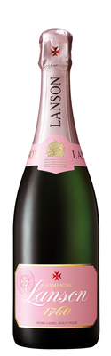 Шампанское розовое сухое «Lanson Rose Label Brut Rose»