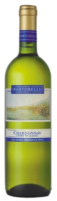 Вино белое полусладкое «Portobello Chardonnay Terre Siciliane» 2015 г.