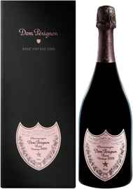 Шампанское розовое брют «Dom Perignon Rose Vintage» 2004 г. в подарочной упаковке