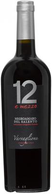 Вино красное полусухое «12 E Mezzo Negroamaro» 2014 г.