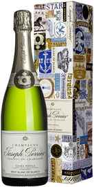 Шампанское белое брют «Cuvee Royale Brut Blanc de Blancs» в подарочной упаковке