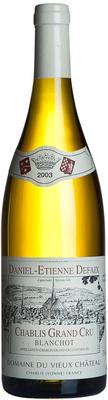 Вино белое сухое «Chablis Grand Cru Blanchot» 2003 г.