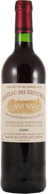 Вино красное сухое «Chateau Les Espoureys» 2008 г.
