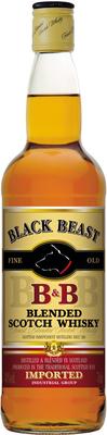 Виски шотландский «Black Beast Whisky, 0.7 л»