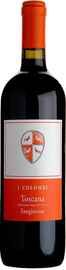 Вино красное сухое «I Colombi Toscana Sangiovese» 2014 г.