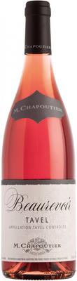 Вино розовое сухое «M. Chapoutier Tavel Beaurevoir» 2015 г.