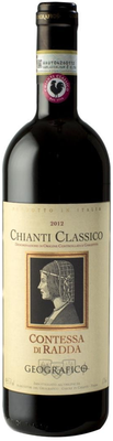 Вино красное сухое «Geografico Chianti Classico Contessa Di Radda» 2012 г.