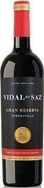Вино красное сухое «Vidal del Saz Gran Reserva» 2007 г.