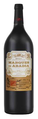 Вино красное сухое «Marques de Abadia Reserva, 1.5 л» 2011 г.