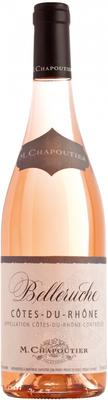 Вино розовое сухое «M. Chapoutier Cotes-du-Rhone Belleruche Rose» 2015 г.
