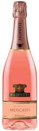 Вино игристое розовое сладкое «Filipetti Moscato Rosato»