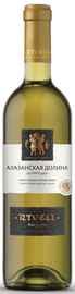 Вино столовое белое полусладкое «Rtveli Alazani valley white»