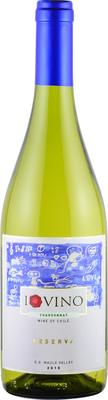 Вино белое сухое «I Vino Chardonnay Reserva» 2015 г.