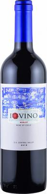 Вино красное сухое «I Vino Merlot» 2015 г.