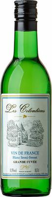 Вино белое полусладкое «Les Colombieres, 0.187 л»