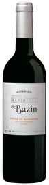 Вино красное сухое «Domaine de Bazin Cotes de Gascogne rouge»