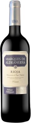 Вино красное сухое «Marques de Aldeanueva Reserva» 2012 г.