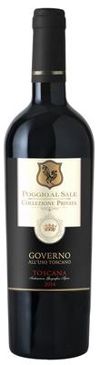 Вино красное полусухое «Poggio Al Sale Collezione Privata Governo all’uso Toscano»