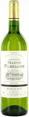 Вино белое сухое «Chateau Mayne Pargade» 2014 г.