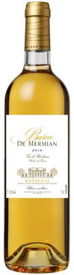 Вино белое полусладкое «Baron de Mermian Bordeaux Blanc Moelleux»