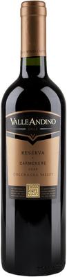 Вино красное сухое «Valle Andino Carmenere Reserva Colchagua Valley»
