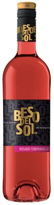 Вино розовое полусухое «Beso del Sol Rosado-Tempranillo»
