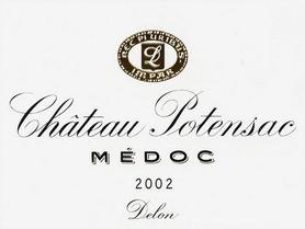 Вино красное сухое «Chateau Potensac» 2013 г.