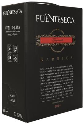 Вино красное сухое «Fuenteseca Tempranillo (Tetra Pak)»